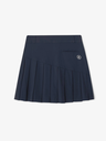 2212331 Solid pleat skort