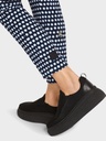 US 81.27 J21 Smalle pantalon met doorgestikte vouwen
