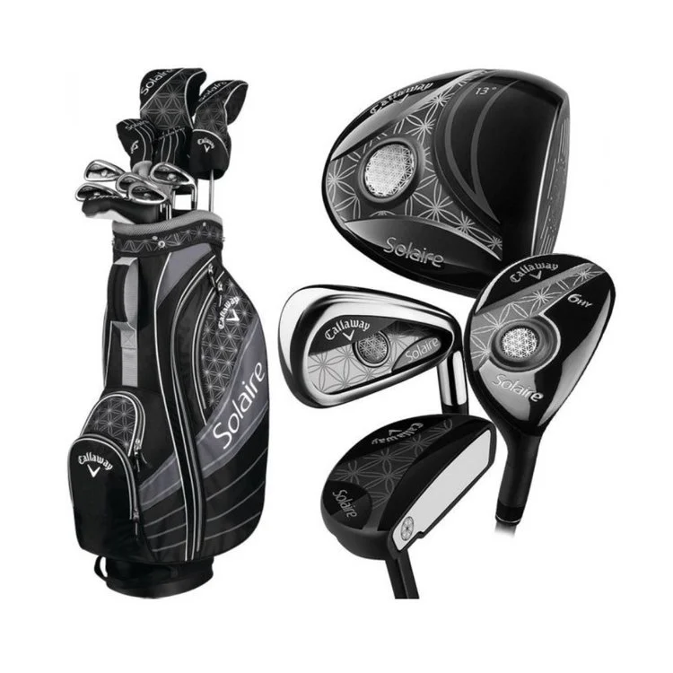 Solaire 18 Black Set 11pc Ladies