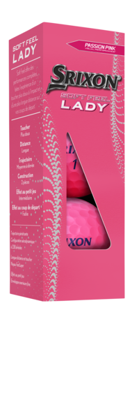 Srixon Soft Feel Lady 2025 - Pink DZ