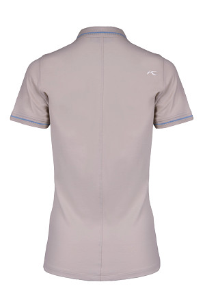Kjus K00925 Women Sanna 2.0 Polo S/S Oyster/Blue opal