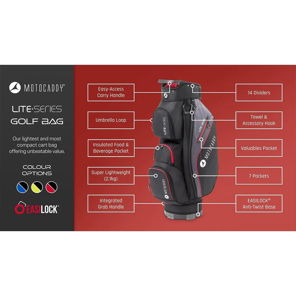 Motocaddy Lite-Series Cart Bag