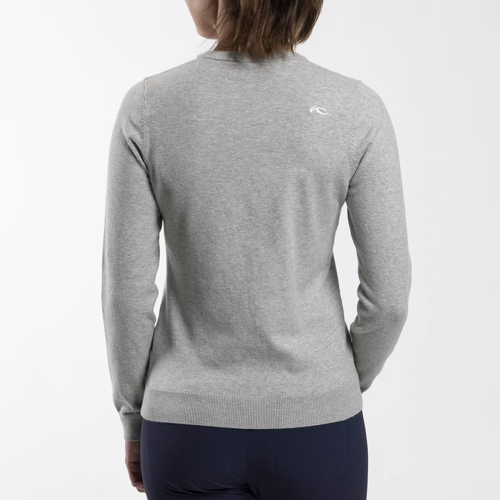 Kjus K00889 Women Kicki V-Neck Sweater Alloy