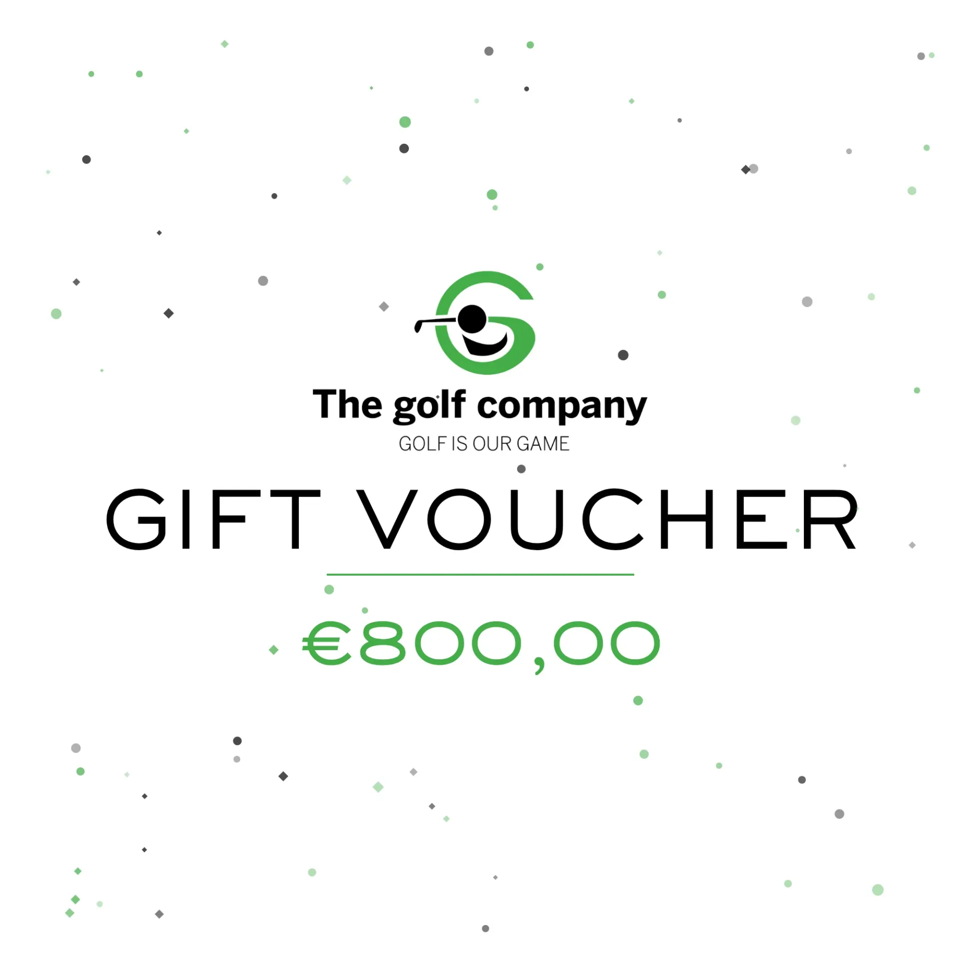 Cadeaukaart Webshop 800€