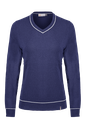 K00133 Women Kicki V-Neck Pullover Doorlopend