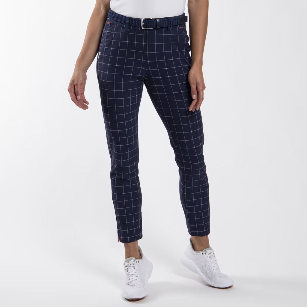 Kjus LG20-L07 Women Ikala 7/8 Tregg Pattern Atl.Blue-White