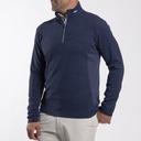Kjus MG25-L03-Atlanta Blue Men Roman Midlayer Half-Zip