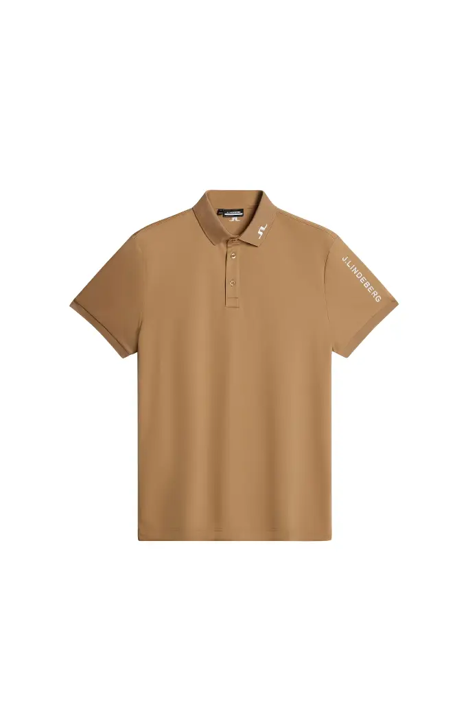 JL GMJT11823 Tour Tech Polo Tigers Eye