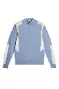 JL GMKW11848 Kendrick Knitted Zip Sweater Rain Washed