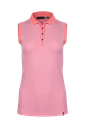 Kjus K00539 Women Ella Structure Polo S/L Spritz/White 