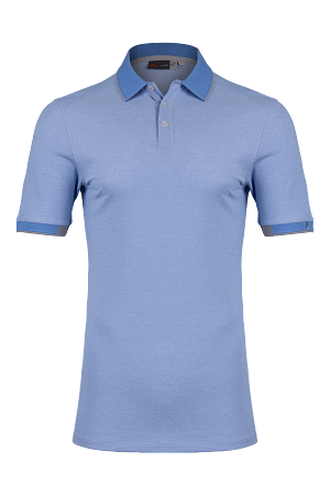Kjus K00923 Men Stan 2.0 Polo S/S Cerulean/Alloy 