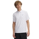 1378677-113 UA Playoff 3.0 Printed Polo White/Steel