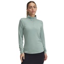 1383614-348 UA Playoff 1/4 Zip Silica Green/Black