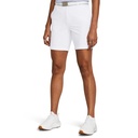 1383616-100 UA Drive 7"Short White/Halo Gray