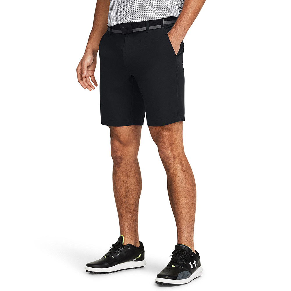 1384467-001 UA Drive Taper Short Black/Halo Gray
