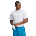 1390123-100 UA T2G Pique Polo White/Black
