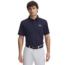 1390123-410 UA T2G Pique Polo Midnight Navy/White