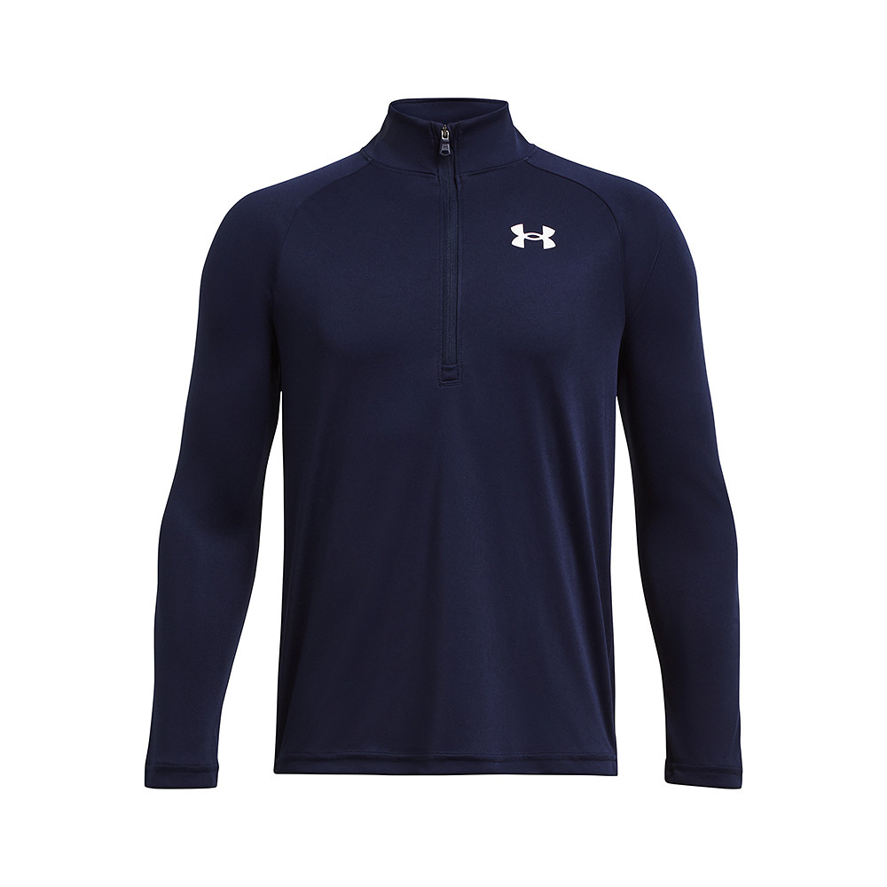 1363286-411 UA Tech 2.0 1/2 Zip Midnight Navy/White (XL)
