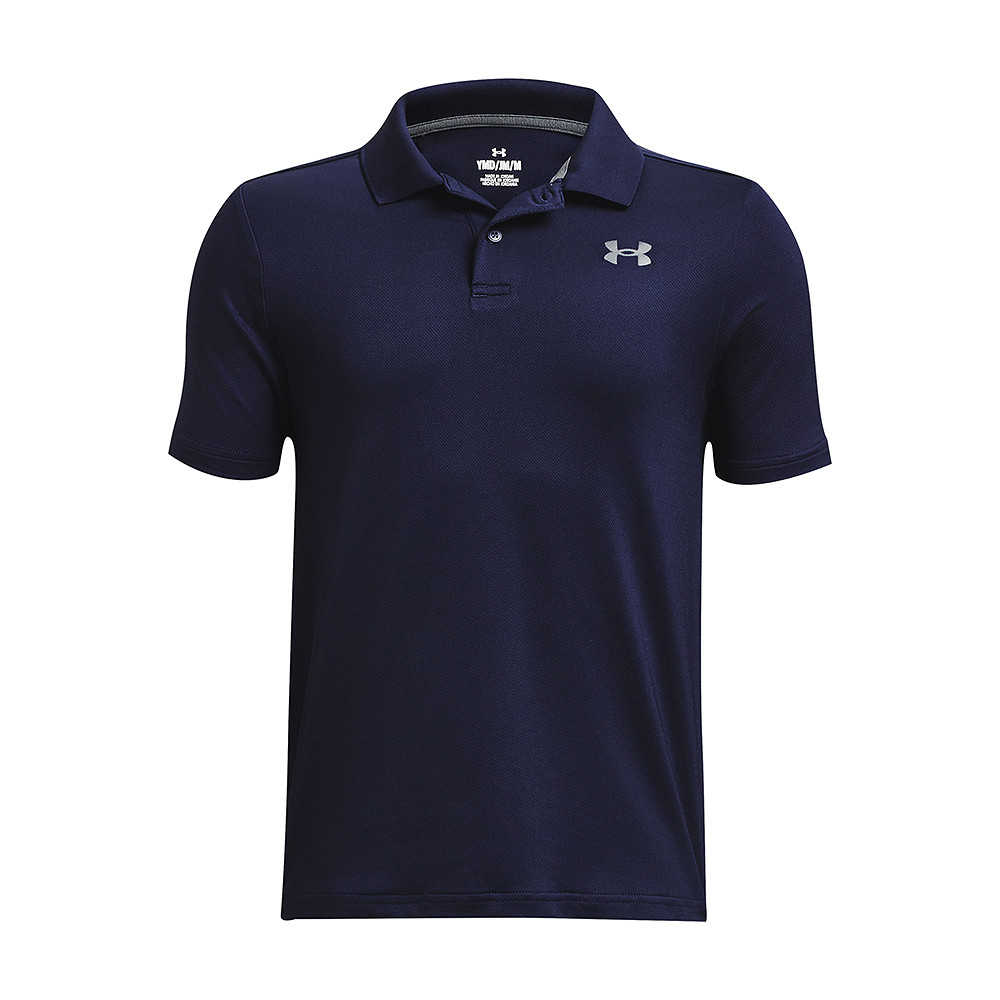 1377346-410 UA Performance Polo Midnight Navy/Pitch Gray (L)