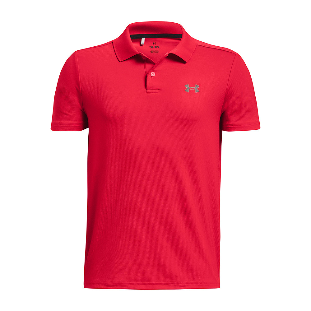 1377346-600 UA Performance Polo Red/Black (L)