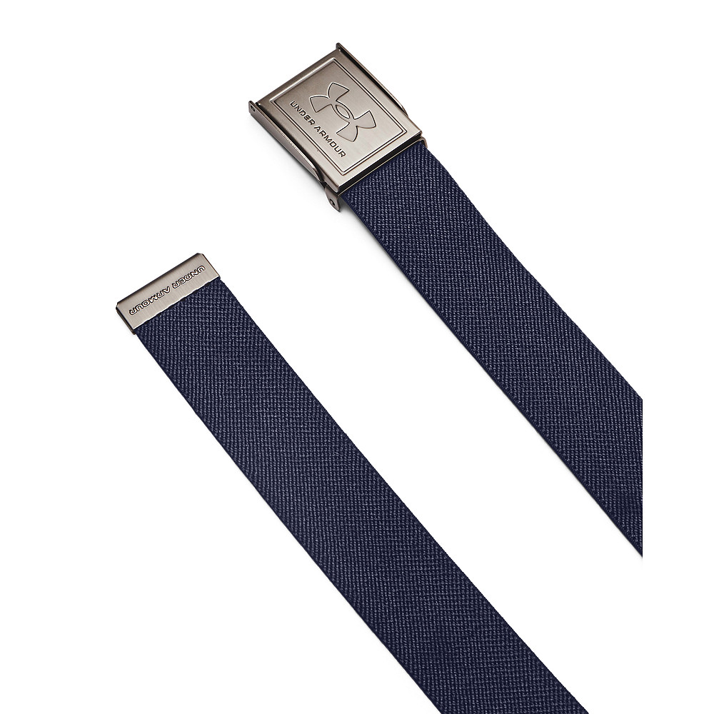 1383934-410 B Strech Webbing Belt Midnight Navy/Khaki Base/Castlerock