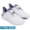 3026921-102 UA Drive Pro SL Wide White/Downpour/Metallic Gold