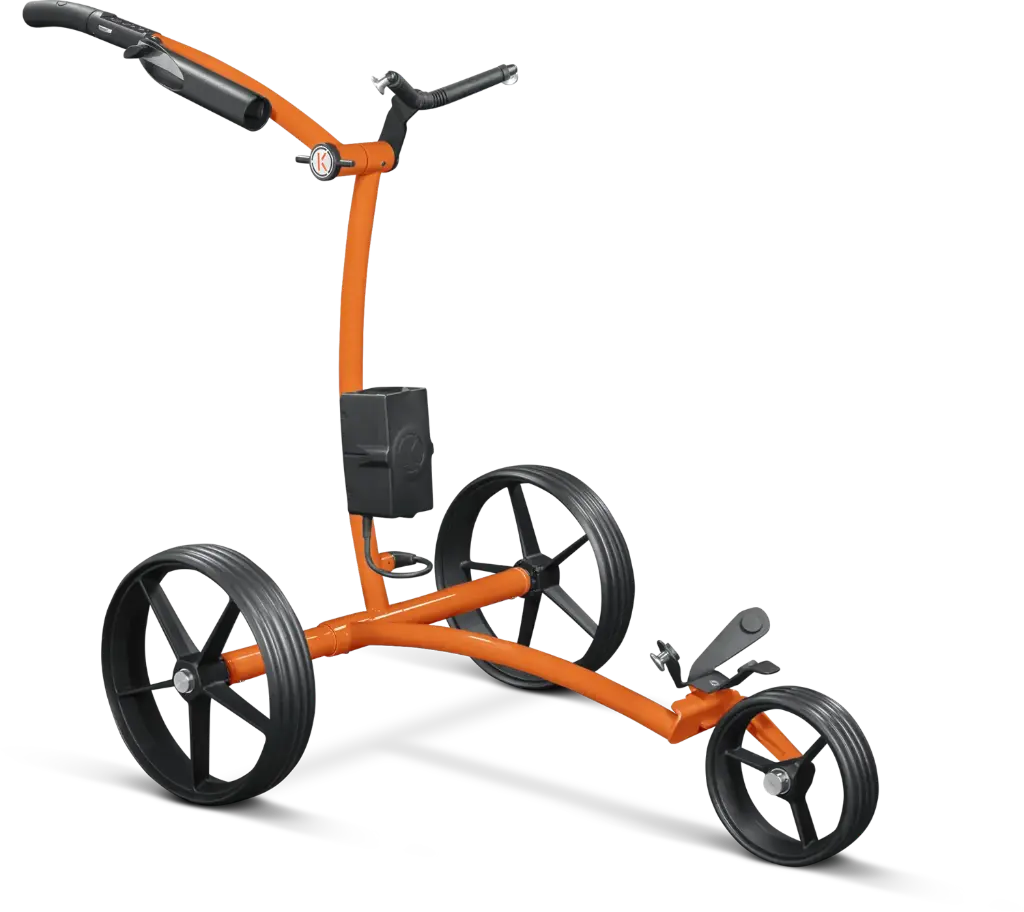 Kiffe Golf K5 Trolley Curved  (Matte Black)