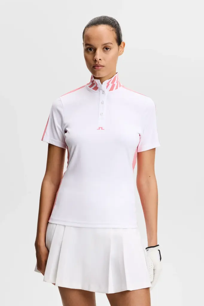 J.Lindeberg GWJT14896 Pip Polo White