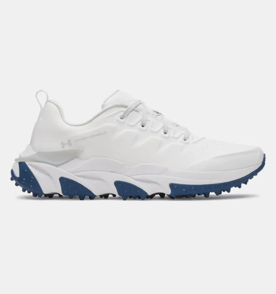 6007316-101 UA Halo Tour SL White/White/Metallic Silver