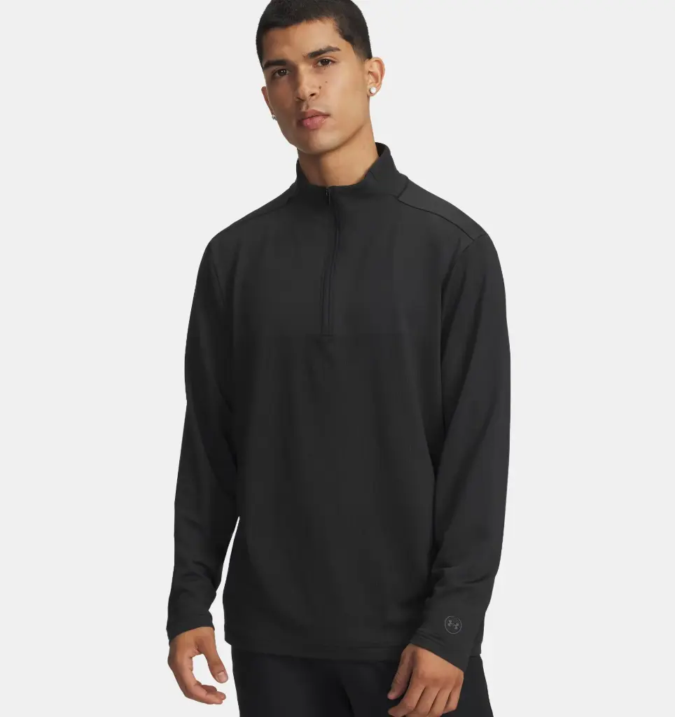 6009748-001 UA Drive Lightweight 1/2 Zip Black/Anthracite/Castlerock