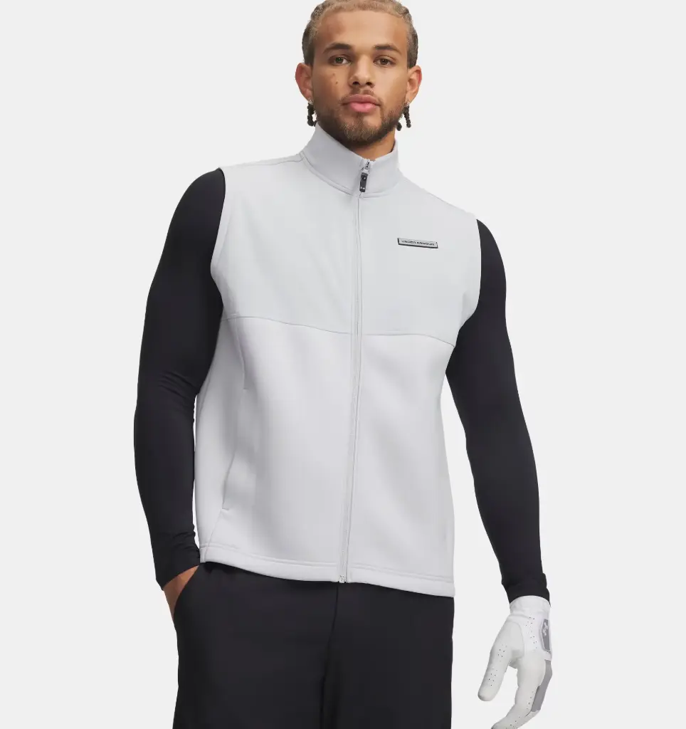 6009747-014 UA Drive Pro Hybrid Vest Halo Gray/Black