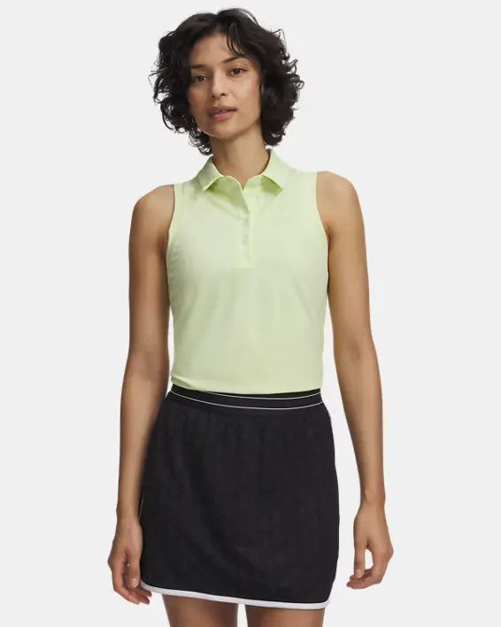 6009804-391 UA ArmourDry SL Polo Fade Green/Fade Green