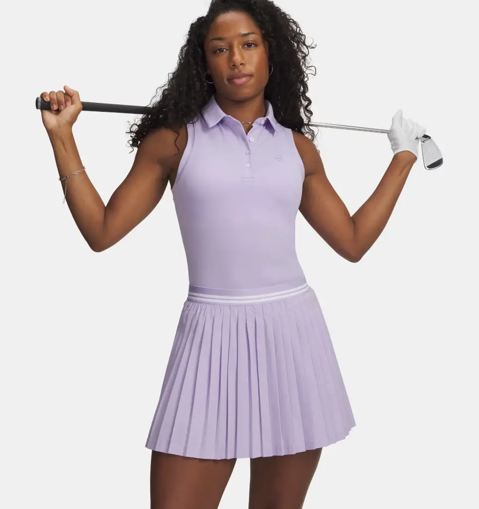 6009804-536 UA ArmourDry SL Polo Purple Crest/Purple Crest