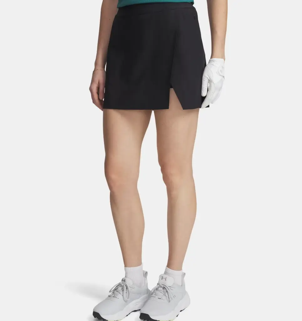 6009803-001 UA Halo Skort Black/Silver Reflective (L)