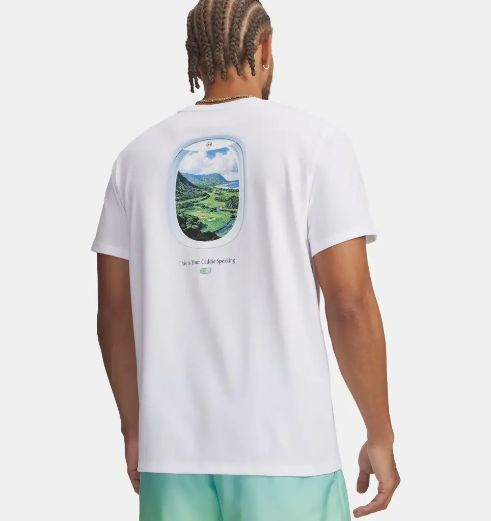 6012766-100 UA M Caddy Speaking SS White/Blue Haze