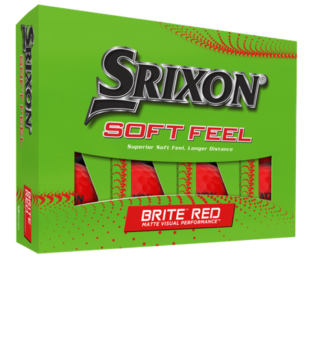 Srixon Soft Feel Brite 2025 - Red DZ 