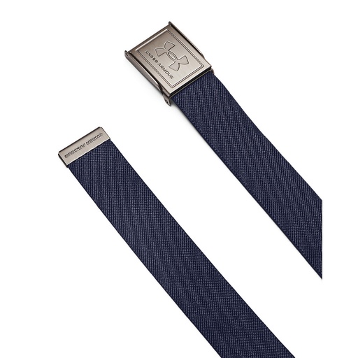 1383934-410 B Strech Webbing Belt Midnight Navy/Khaki Base/Castlerock