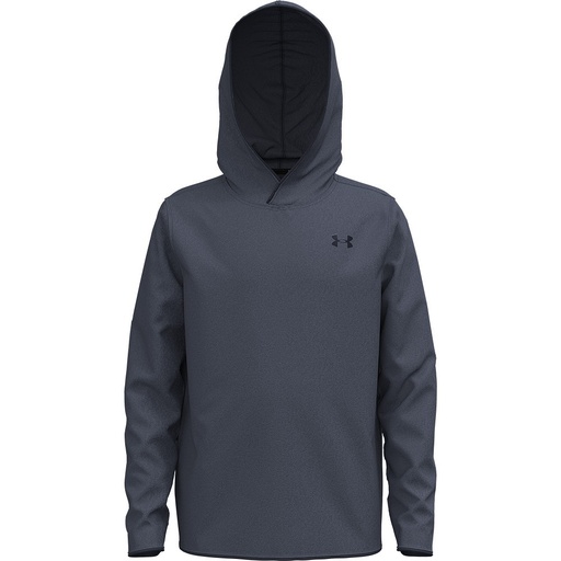 1389578-044 UA Drive Hoodie Downpour Gray/Midnight Navy