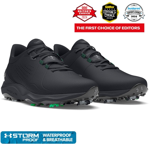 3026919-001 UA Drive Pro Wide Black/Black/Metallic Gun Metal